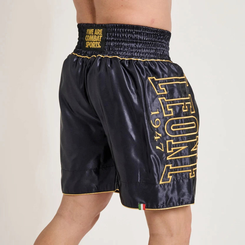 Leone DNA PREMIUM BOXING SHORTS - blue